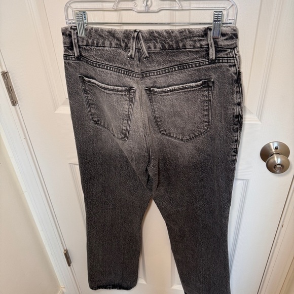 Good American High Rise Straight Leg Jeans - Picture 8 of 14